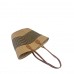 Bolso Tote De Hombro Rafia
